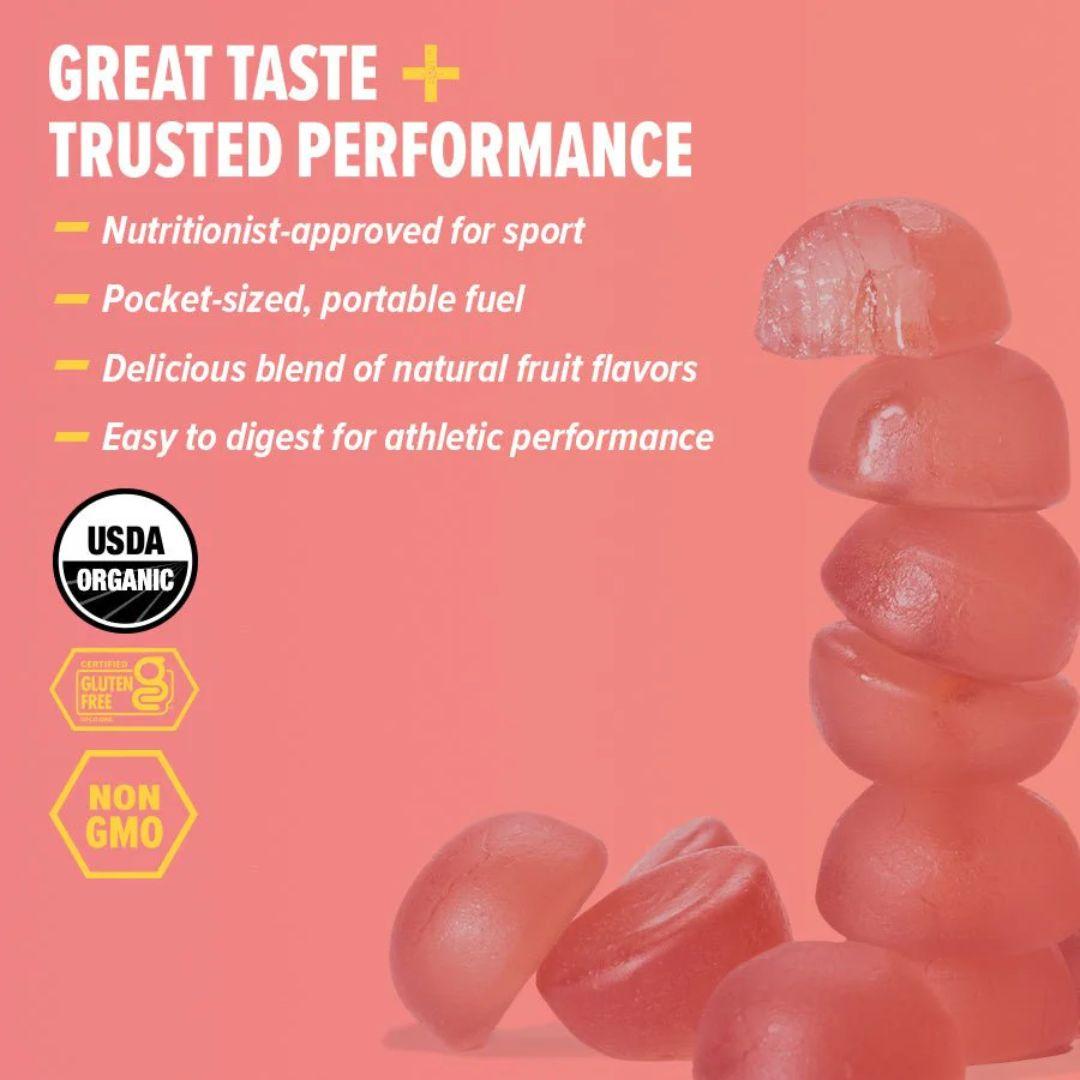 Honey Stinger Pink Lemonade Organic Energy Chews - Single Pack